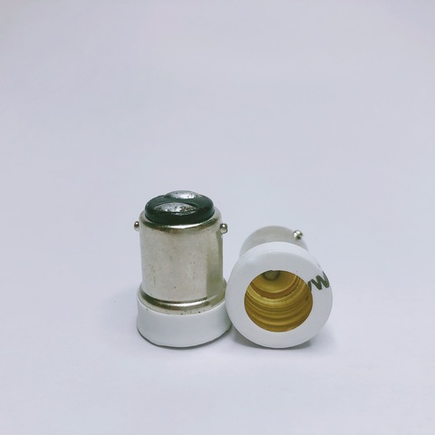B15 Male to E14 Female Lamp Bulb Socket Light Extender Adaptor Converter Holder Drop Ship Support ► Photo 1/2