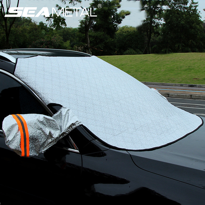 Magnetic Car Wind Screen Cover Frost Ice Shield Snow Dust Sun Shade Protection 
