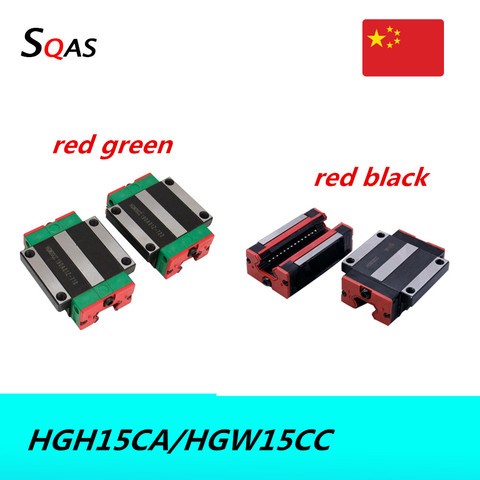 Factory sale size same as HIWIN 1pcs HGH15CA /HGW15CC block slides carriages for CNC parts ► Photo 1/6