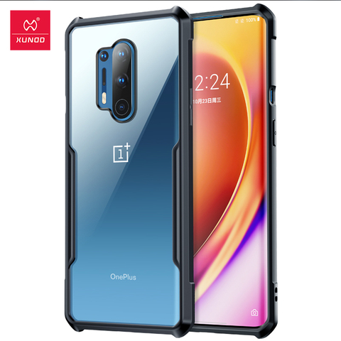 Xundd Shockproof Case For OnePlus 8 Pro Case Protective Cover Soft Back Shell Airbag Bumper Clear For One Plus 7 7T 8 Pro Cover ► Photo 1/6