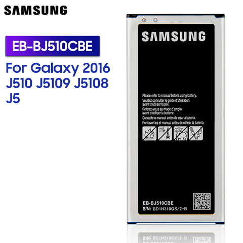 Samsung Original Replacement Battery EB-BJ510CBC For Samsung GALAXY 2016 Version j5109 j5108 J5 SM-J510 EB-BJ510CBE 3100mAh ► Photo 1/6