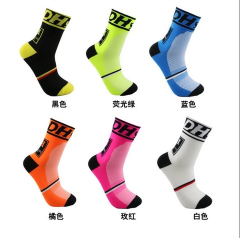 DH-01 sports socks outdoor cycling sock Breathable Bicycle Sock basketball sock ► Photo 1/6