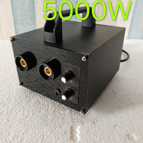 Lithium battery spot welding machine small miniature household handheld 18650 power battery pack ► Photo 1/5