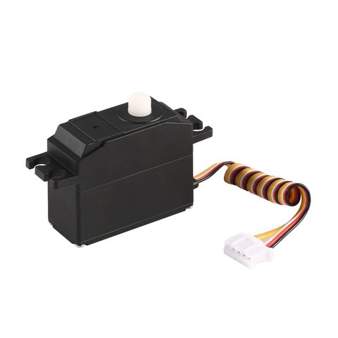 1PCS 25g Plastic Gear Servo 4.8-6V for 1/12 Wltoys 12428 12423 RC Car Truck Model Steering Parts RC Toys Accessories ► Photo 1/6