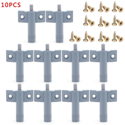 10 x Kitchen Cabinet Door Drawer Soft Quiet Close Closer Damper Buffers + Screws ► Photo 1/6