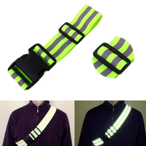 High Visibility Reflective Safety Security Belt For Night Running Walking Biking Dropship  ► Photo 1/6