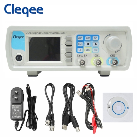 Cleqee 50MHZ Dual-channel Arbitrary DDS Signal Generator Digital Control Frequency Meter Counter JDS6600-50M ► Photo 1/6