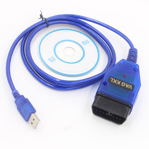 OBD2 Diagnostic Tool VAG409.1 Vag 409 USB Cable For VW Volkswagen Touareg Passat Jetta Golf VAG-COM_KKL409 OBD2 USB Scanner ► Photo 1/6