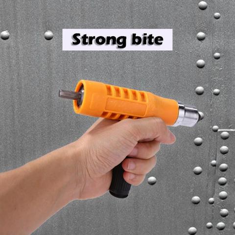 1PC Electric Rivet Nut Gun Riveting Tool Cordless Insert Riveter Adapter Kit Plastic Cordless Insert Nut For Power Tool ► Photo 1/6
