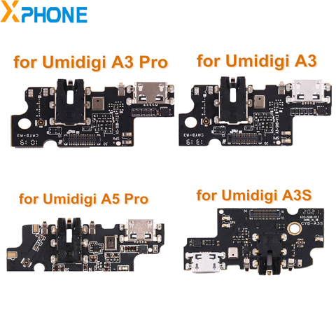 for UMIDIGI A5 Pro A3 A3 Pro A3S Charging Port dock USB Connector Flex Cable for UMIDIGI A5 Pro A3 Pro A3S Charging  Repair Part ► Photo 1/5