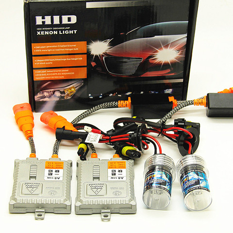 AC 12V 55W fast bright  H7 H11 9006 9005 880 881 H1 H3 xenon H4 9004 9007 9012 Bixenon hid headlight conversion kit ► Photo 1/6