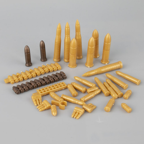 WW2 Military Building Blocks Weapons Guns Army Arm Machine Bullet Chain Box Bricks Accessories MOC Set Toys for children C141 ► Photo 1/6