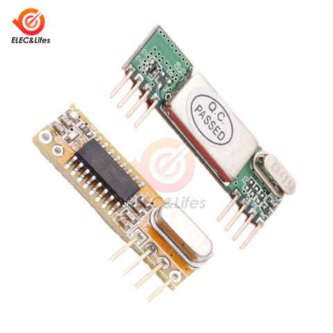 RXB8 RXC6 RXB6 RXB14 RXB12 433Mhz Wireless Receiver Module For Arduino AVR 3.3 -5.5V Superheterodyne rxb6 receiver ► Photo 1/6