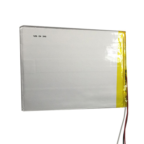 3 line Tablet PC battery capacity 3395130 3.7V  6000 mAh Universal Li-ion battery for tablet pc 8-10inch ► Photo 1/2