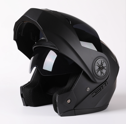 2022 New Arrival Men Motorcycle Professional Racing Flip Up Helmet ABS Material Modular Dual Lens Helmets DOT Certification ► Photo 1/6