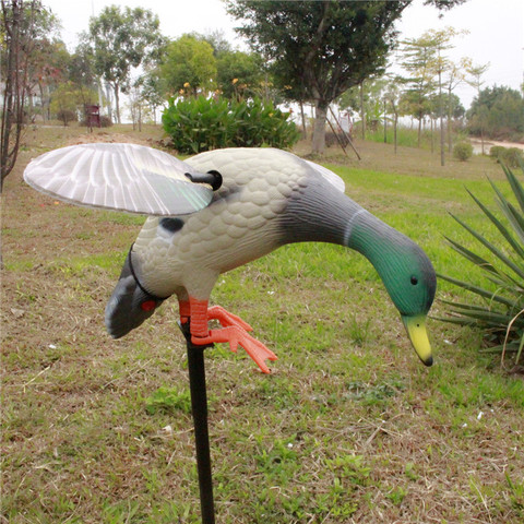 2022 New Motion Duck Decoy 6V Mallard Duck Shooting With Spinning Wings ► Photo 1/6