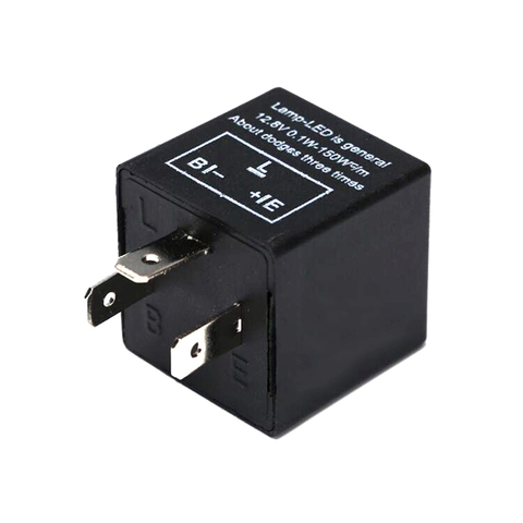 CF14 3 Pin Adjust 12V LED Flasher Relay Car Turn Signal Indicator Blinker Light ► Photo 1/6