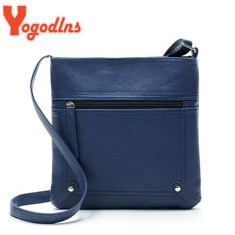 Yogodlns Designers Women Messenger Bags Females Bucket Bag Leather Crossbody Shoulder Bag Handbag Satchel ► Photo 1/6