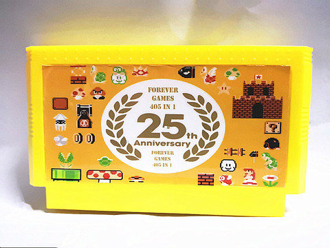 FOREVER GAMES 60Pins 8 bit Game Cartridge 405 in1 with bettery save high quality ► Photo 1/2