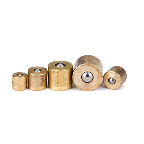 5PCS Brass Push Button Oiler Press Fit Ball Oil Grease Cup For Gas Engine Motor Machine Tool ► Photo 1/3