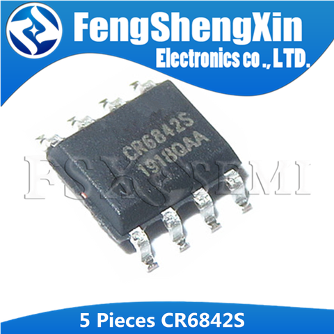 5PCS CR6842S SOP-8 CR6842 SOP8 SOP PWM Controller IC ► Photo 1/1