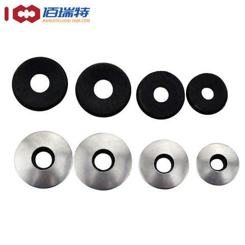 304 stainless steel dustproof and waterproof gasket rubber sealing joint gasket EPDM compound gasket 50PCS ► Photo 1/5