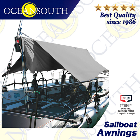 Oceansouth Sailboat Awnings UV-resistant Fabric Water Protection Marine Yacht Boat Cover Accessories ► Photo 1/2