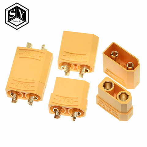 GREAT IT 1Pair XT30 XT60 XT90 Male Female Bullet Connectors Plugs For RC Lipo Battery Wholesale DIY ► Photo 1/6