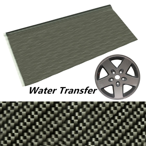 50x100cm PVA Car Building Decoration Carbon Fiber Pattern Dipping Film Black Water Transfer Film Decorative Films For Household ► Photo 1/1