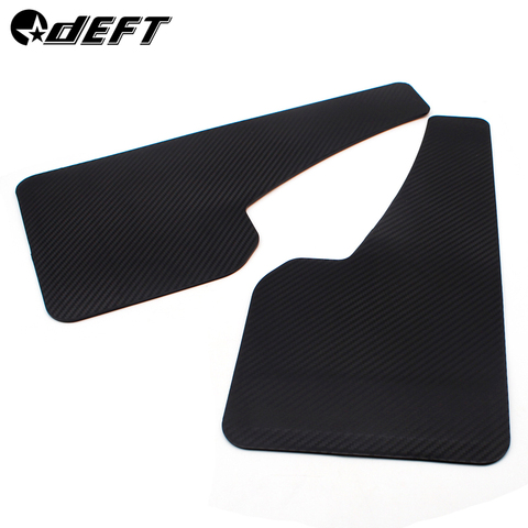 Front Rear Universal Mud Flaps for SUV Vehicle Car Pickup Splash Guards Mudguards Carbon Fiber Pattern Mudflaps Car Accessories ► Photo 1/6