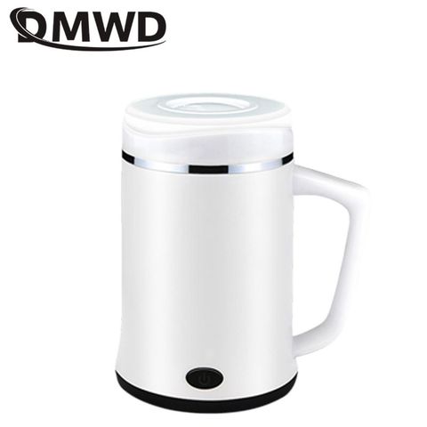 DMWD 0.4L Dormitory Mini Electric Heating Cup 220V Small Electric Kettle For Travel Office Water Boiler For Tea 1-2 People ► Photo 1/2