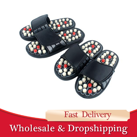 Yoga Fitness Massage Slippers Acupressure Foot Massager Acupoint Massage Ball Slippers Shoes Reflexology Sandals ► Photo 1/6