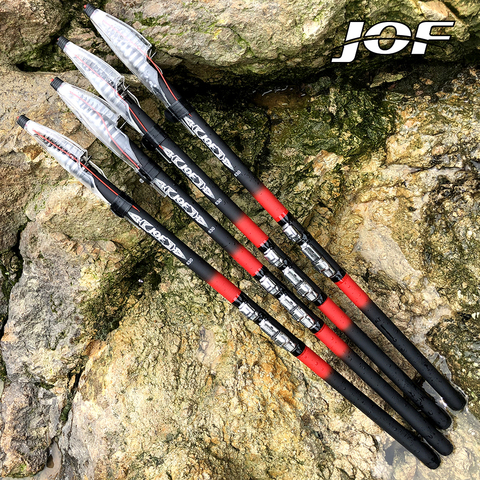 GHOTDA Telescopic Rock Fishing Rod 2.7M 3.6M 4.5M 5.4M 6.3M Portable Carbon Fishing Rod ► Photo 1/6