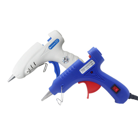 Ketotek 20W 7mm Hot Melt Glue Gun EU US Plug Electric Heat Temperature Crafts Repair Tool 30W Glue Sticks for DIY ► Photo 1/6