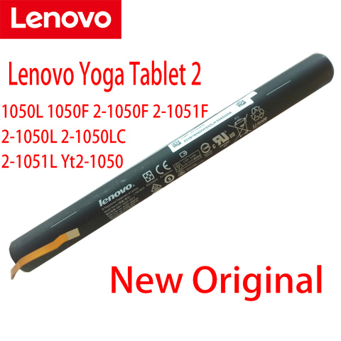 Original Lenovo Yoga Tablet 2 1050L 1050F 2-1050F 2-1051F 2-1050L 2-1050LC 2-1051L Yt2-1050 L14D3K31 L14C3K31 Tablet Battery ► Photo 1/6