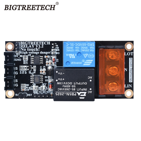 BIGTREETECH Relay V1.2 Automatic Shut down Power Off Module After Printing For SKR V1.4 SKR V1.3 MINI E3 CR10 3D Printer Parts ► Photo 1/6