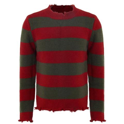 A Nightmare on Elm Street-Munker Street Freddy Krueger Cosplay Sweater Top Shirt Halloween Cosplay Freddy Costumes ► Photo 1/6