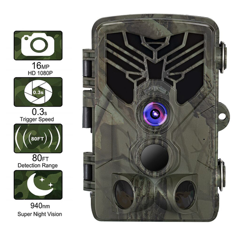 Suntek Hunting Trail Camera Surveillance HC810A Wildlife Cameras Infrared Night Vision 16MP 1080P Wild Cameras  Photo Traps ► Photo 1/5