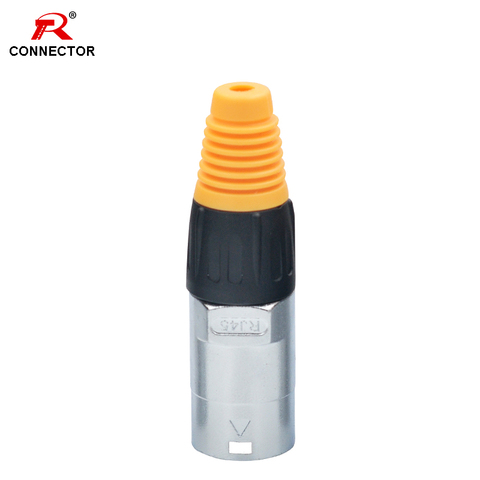 RJ45 Waterproof Network Connector, RJ45 Male Plug Ethernet Connector ► Photo 1/6