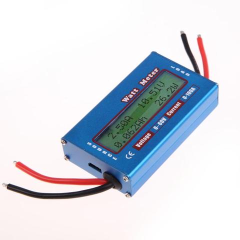 DC Power Analyser Watt Volt Amp Meter 12V 24V Solar Wind Analyzer LCD Digital Current Energy Meter DC Power Analyser Watt Volt ► Photo 1/6