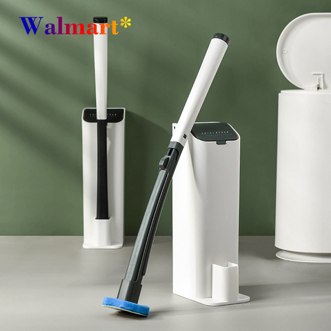 Disposable Toilet Brush Without Dead Angle Cleaning Toilet Brush  Household Long Handle Cleaner Tool Bathroom Accessories ► Photo 1/6