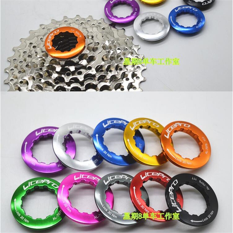 LITEPRO Aluminum Alloy Bicycle Cycling 11T Cassette Cover Bike Freewheel Fixing Bolt Screw ► Photo 1/2