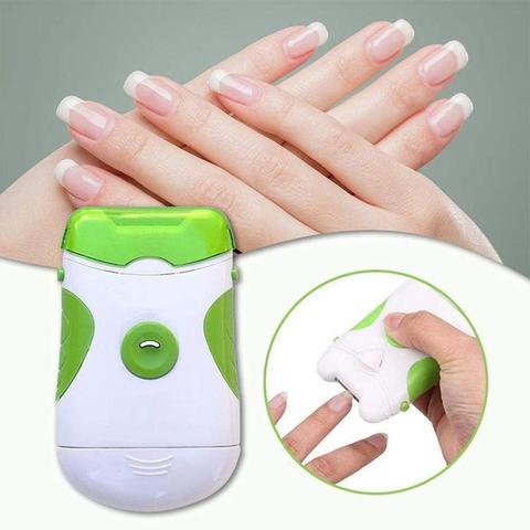 Electric Nail Trimmer And Nail File Manicure Pedicure Tool Trim Hand And Toe Nails Nail Clipper With Removable Head DropShipping ► Photo 1/6