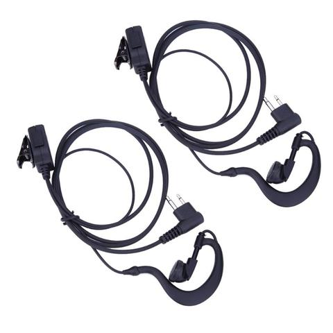 2Pcs 2-Pin Mic PTT Earpiece Headset for Motorola CB Radio CP88 CP040 CP100 for Motorola XTN XV AX Series Radio ► Photo 1/6