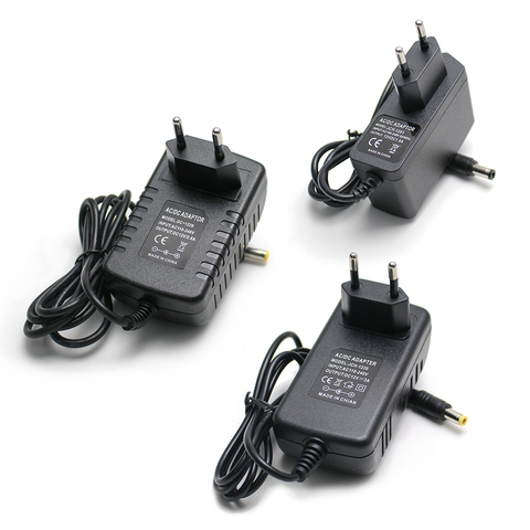 DC5V 9V 12V 24V 1A 2A 3A Adaptor 12V Power Supply Charger Adapter