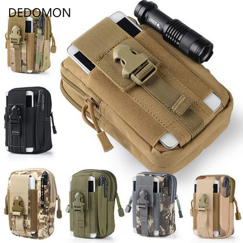 Men's Outdoor Camping Bags,Tactical Molle Backpacks,Pouch Belt Bag,Military Waist Backpack,Soft Sport Running Pouch Travel Bags ► Photo 1/6