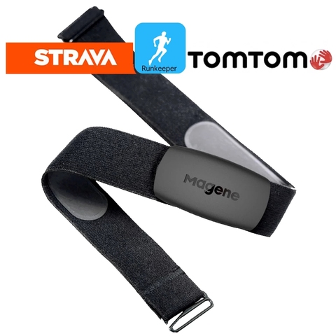 Heart Rate Monitor Chest Strap Bluetooth 4.0 ANT Fitness Sensor Compatible Belt Wahoo Garmin Polar Connected Outdoor Band ► Photo 1/6