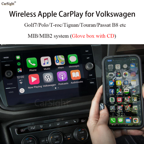 2022 Wireless Apple CarPlay Car Video Interface for Volkswagen