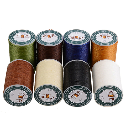 Mayitr Waxed Thread Repair Cord String Sewing Hand Wax Stitching DIY Thread 0.8mm* 78m For Leather Goods Shoes Hats Crafts ► Photo 1/6