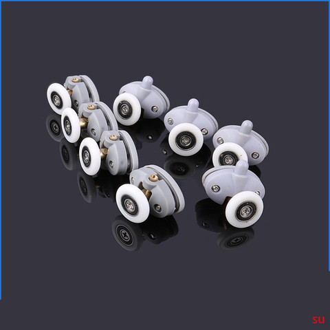 8pcs/lot Shower Rooms Cabins Pulley Shower Room Roller /Runners/Wheels/Pulleys Diameter23mm/25mm Hole distance 26mm ► Photo 1/6
